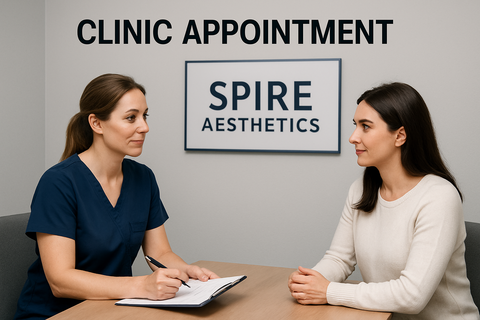 Clinic appointment at Spire Aesthetics