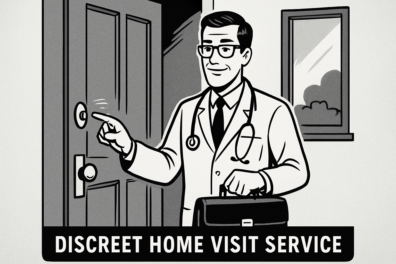 Discreet home visit service